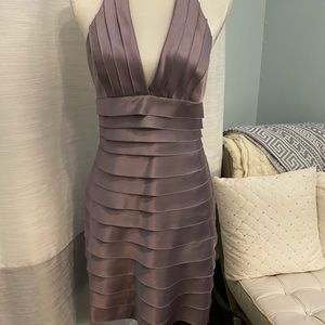 Purple go out dress bcbgmaxeria